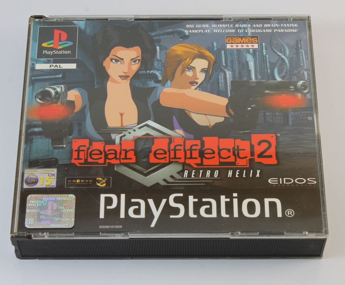 chilloutgames's tweet image. Big Box - #Playstation: #FearEffect2RetroHelix (5 photos) chilloutgames.co.uk/PS1/Fear_Effec…