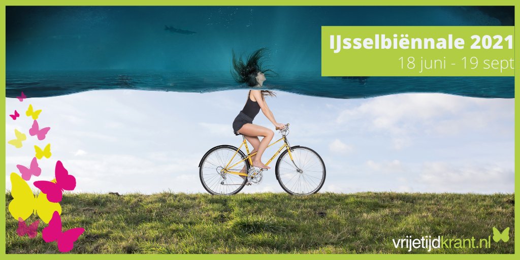 Op 18 juni is de start van de tweede <a href="/IJsselbiennale/">IJsselbiënnale</a> in de IJsselvalei. Langs de #fietsroute van 100 km vind je bijna 30 #kunstwerken van internationale alure 🚲 

Meer over de IJsselbiënnale en hoe je kan deelnemen lees je op onze website:
➡ bit.ly/3gnJ6d4