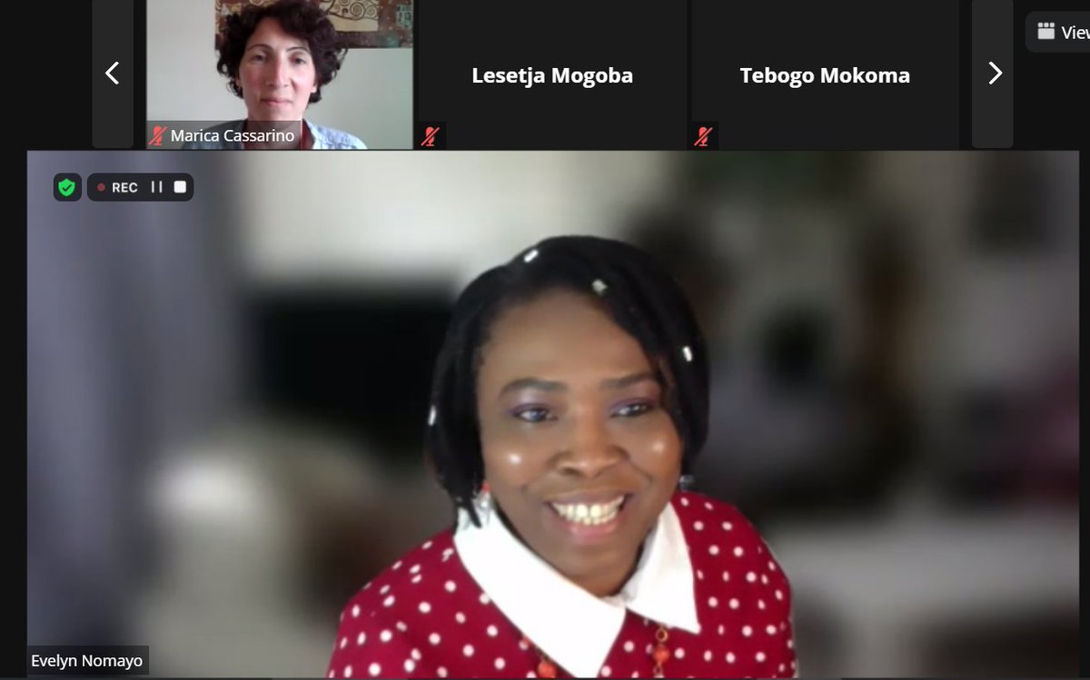 The panel discussion with <a href="/Olathozie/">Thozama Qwebani</a> <a href="/nomayo_evelyn/">Phase Innovate</a> @MaricaCassarino <a href="/LesetjaMogoba/">Lesetja R.T. Mogoba</a> on youth engagement on science &amp; technology for the #SDGs is now underway.
 
#YouthPerspectives #YouthMonth

@dsigovza <a href="/ASSAf_Official/">AcademyofScienceSA</a> <a href="/SAYAS_SA/">SAYAS</a> <a href="/DIRCO_ZA/">DIRCO South Africa</a>