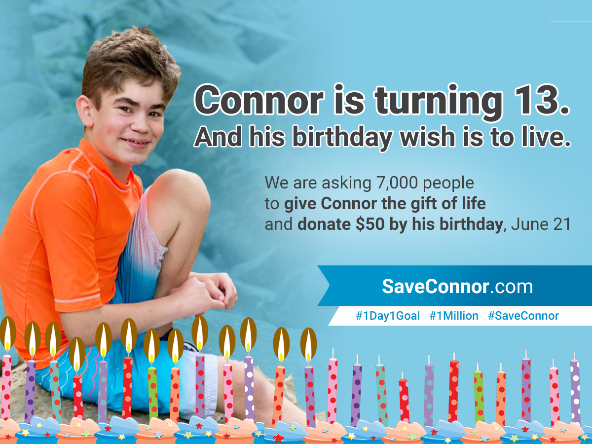 CureSanfilippoF's tweet image. Wow #SaveConnor trying to reach #1M by his 13th birthday June 21st, and they need your help.  Going up every minute nearing $700,000.  #giftoflife #1day1goal SaveConnor.com