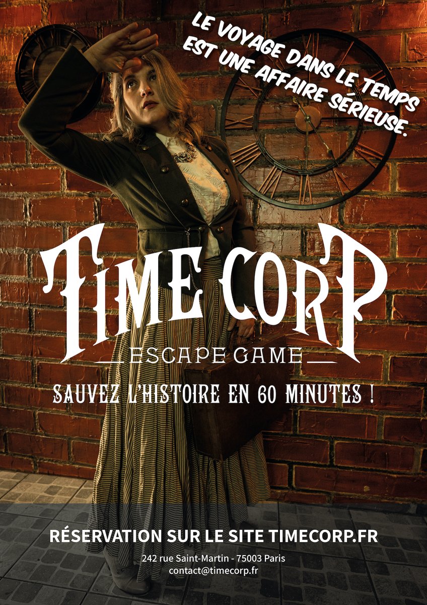 Time Corp Escape Game tweet media