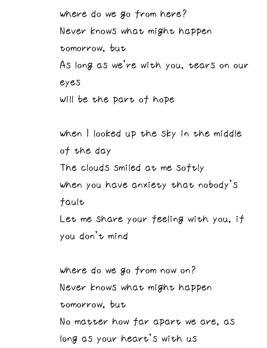 姫川綾芽 リトグリの 君といれば の歌詞を英語 に訳してコメント欄に投稿しました Mvのコメント欄にたくさん海外のファンのメッセージがあり 歌詞の意味も届くといいなと思ったので たくさんの人にこの 歌やメッセージが届きますように 姫川綾芽 リトグリの 君といれば の歌詞を英語 に訳してコメント欄に投稿しました Mvのコメント欄にたくさん海外のファンのメッセージがあり 歌詞の意味も届くといいなと思ったので たくさんの人にこの 歌やメッセージが届きますように