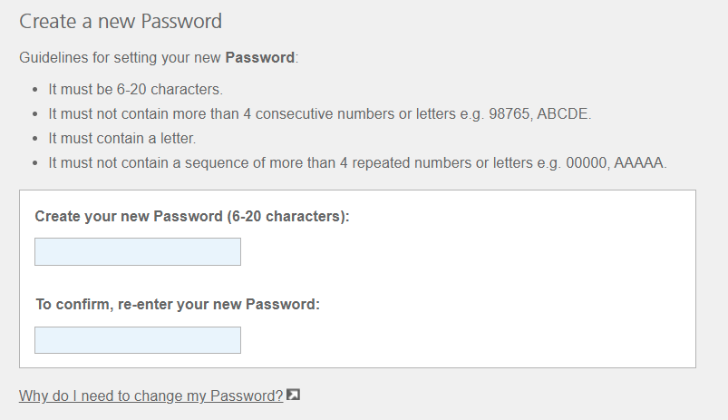 AdamWarrenJones's tweet photo. If I need to make a password that meets this criteria you should include a feature that suggests one... @santander. Especially if the Google suggested strong passwords aren't viable. https://t.co/aTpKsbrteJ