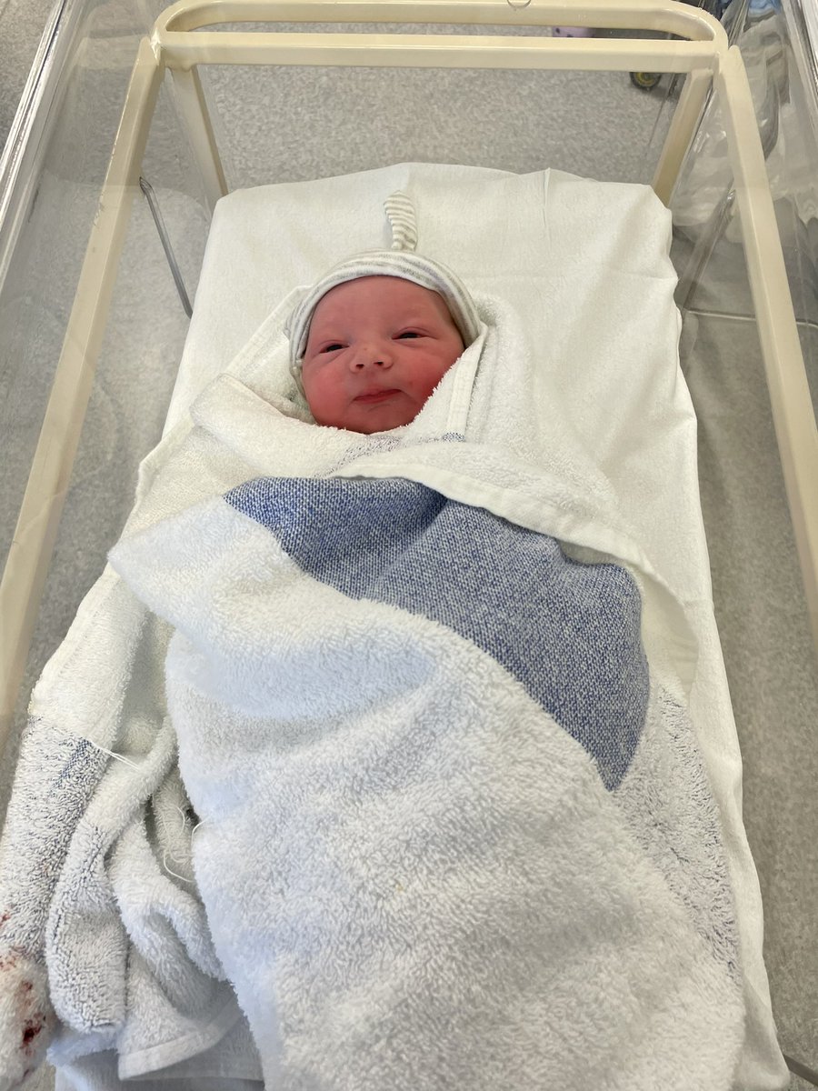 Welcome to the world Freddie John! 7 lbs 11 born at 1.30 yesterday. 
Kara and baby are doing really well. 
Kara was superb throughout, absolutely amazing.
Rumour has it, father is a bit of legend too…
#whatalegend