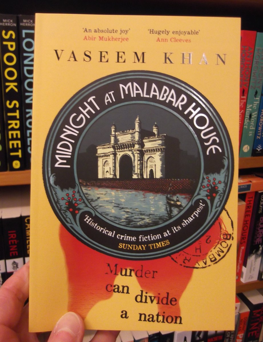 CogitoBooks's tweet photo. Inspired by our chat with #MartinEdwards at #CrimeBookGroup last week I've been hitting the #crimefiction hard with two stellar novels; it doesn't get better than this: Midnight at Malabar House by @VaseemKhanUK and The Devil and the Dark Water by @stu_turton Both stunning! https://t.co/4MJWGkZwlZ