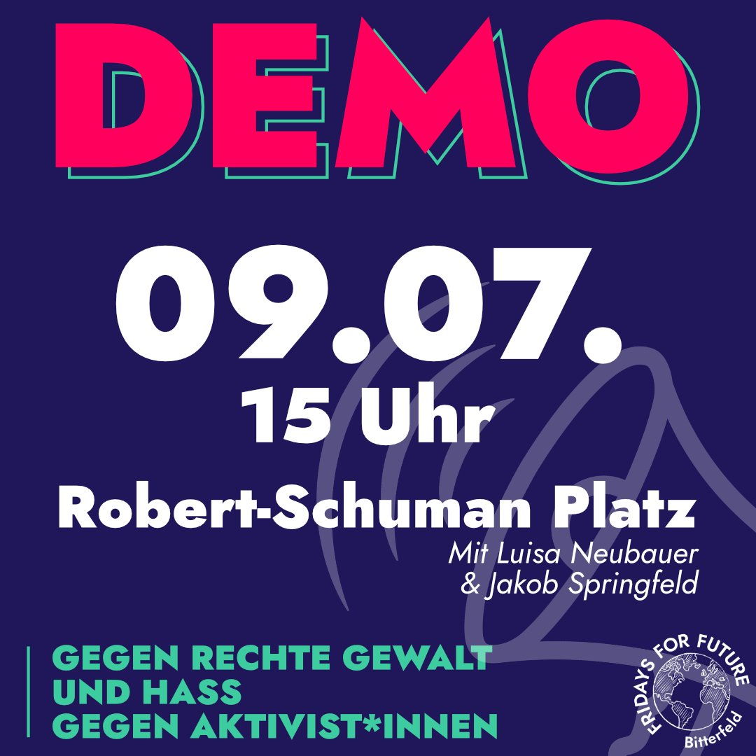 FridaysForFutureBitterfeld tweet media