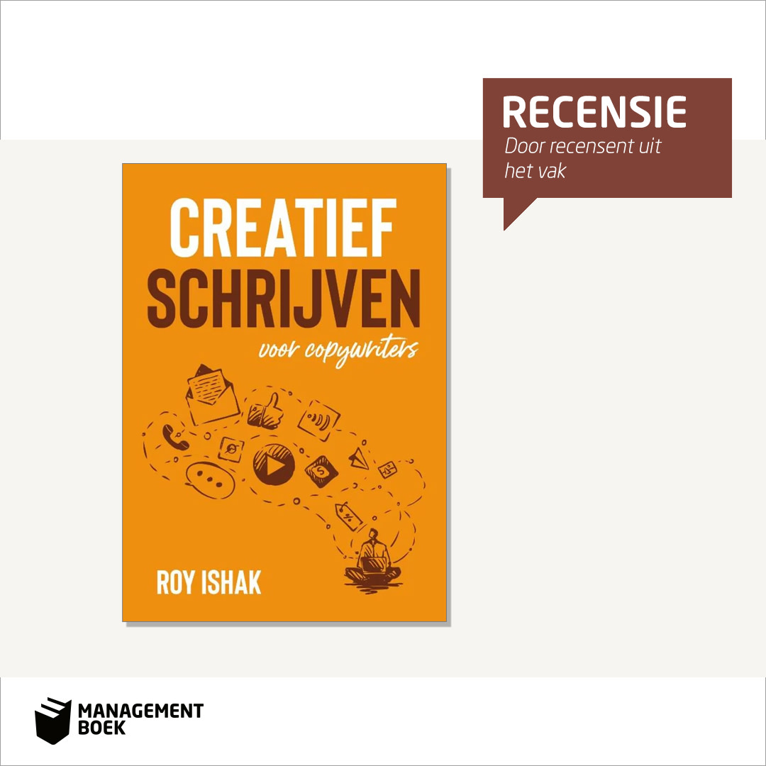 Na het lezen van Creatief schrijven van <a href="/royishak/">Roy Ishak</a> was @HenkJanKamsteeg meteen fan> bit.ly/3cHRzFS 'Er zijn boeken die ik keurig in mijn kast zet en er zijn boeken die op m'n bureau blijven liggen, omdat ik ze wil blijven openslaan. Dit boek hoort bij de 2e categorie.'