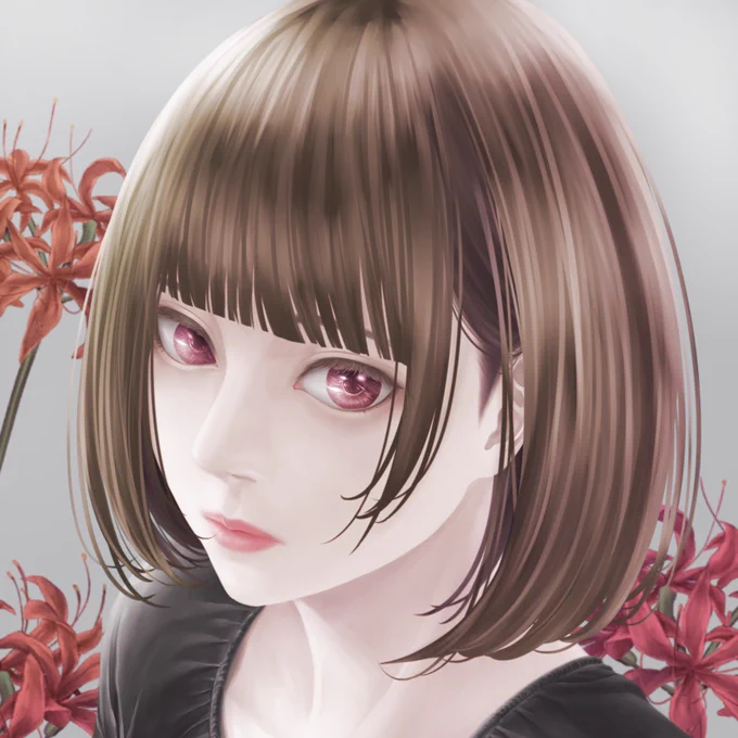 ご依頼絵でした🖼
いつもより明るめ 