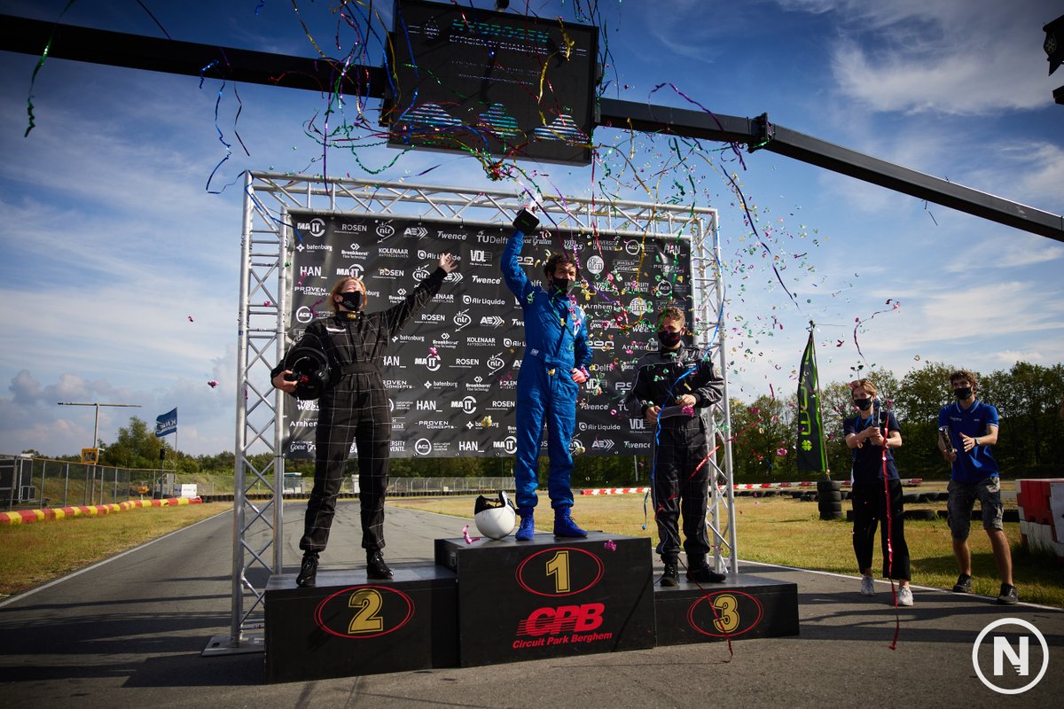 Eco-Runner Team Delft wins the Hydrogen Efficiency Challenge with an efficiency of 3396 km/kg hydrogen! Check out hydrogen-challenge.nl to see more.