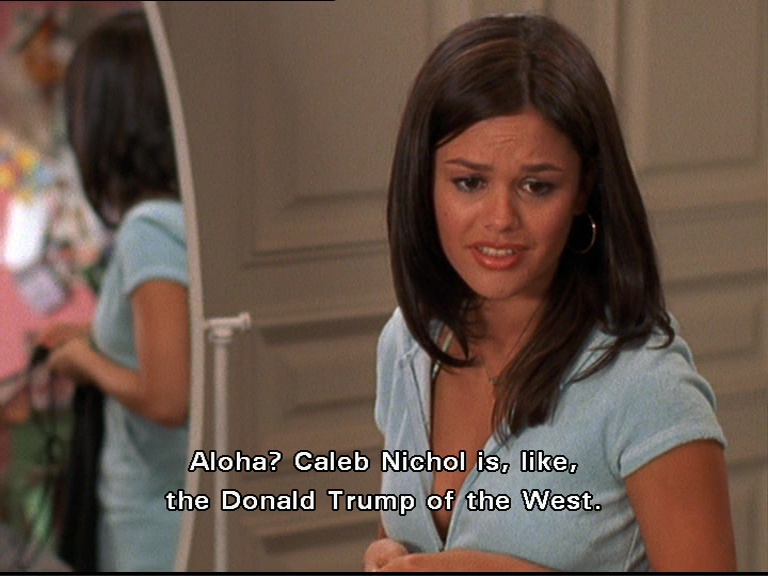 Mateschrank's tweet image. Immer wieder verstörend, wenn in Serien der frühen 2000er Jahre #DonaldTrump als Synonym für Erfolg (in der Baubranche) genutzt wird. Bei #VeronicaMars hatte ich das ja neulich auch schon... #TheOC #OCCalifornia