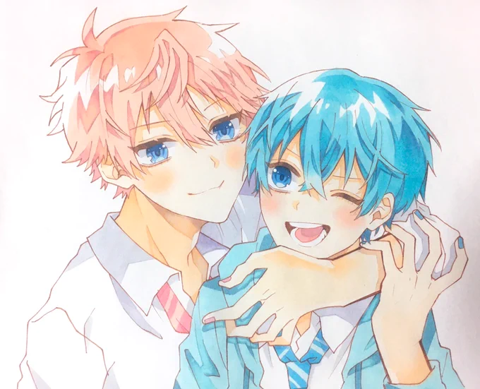 💗✖️💙 
#さとみギャラリー  #ころんぎゃらりー 
#すとぷりぎゃらりー 
