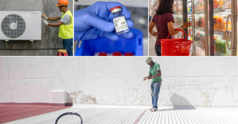 CleanCoolCollab's tweet photo. We know how to get to #NetZero #cooling โ #PassiveCooling, #ProductEfficiency & ultra-low GWP #refrigerants โ but now we must ensure the necessary actions are taken to get us there.
Check out how countries can enhance #NDCs in 2021 with efficient, climate-friendly cooling โฌ๏ธ