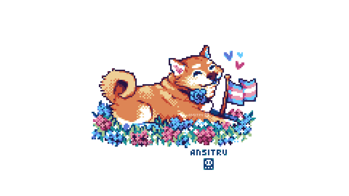 Ansitru's tweet photo. #artpostor because there are still days where I catch myself saying "I make silly memes" instead of "I create pieces of art".

I'm not gonna keep putting myself down. I create awesome pieces, heck yeah! 💪

#pixelart #artposter https://t.co/4F09sWHNPj