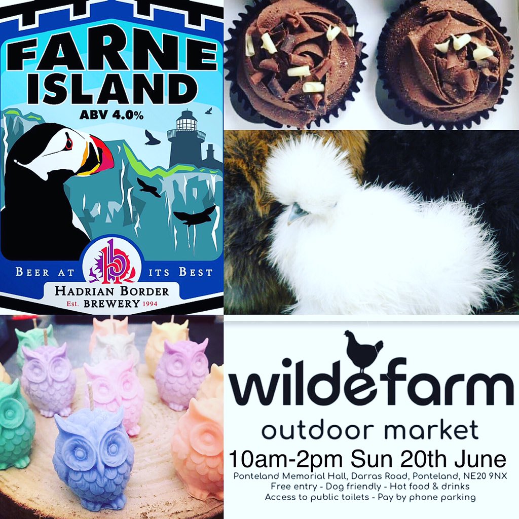 Wilde Farm Market on Father’s Day 10am-2pm Sunday 20th June at <a href="/PontMemHall/">Ponteland Memorial Hall</a>. Pop along to buy Dad some local treats including:
🍺beer from <a href="/HadrianBorder/">Hadrian Border Brewery</a> 
🐄biltong from <a href="/NclBiltong/">Newcastle Biltong Co</a> 
🧀cheese from <a href="/KICKASSCHEESE/">KICKASS CHEESE</a> 
🍸gin from <a href="/northginco/">northumberlandginco</a> 
And much more!