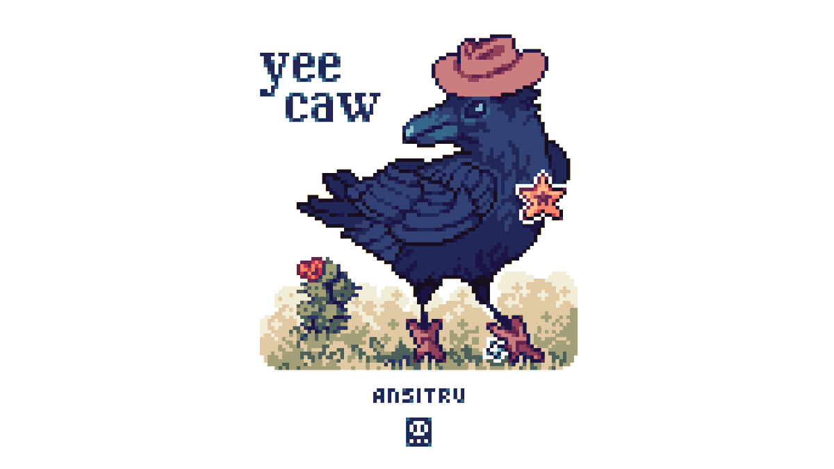 Ansitru's tweet photo. #artpostor because there are still days where I catch myself saying "I make silly memes" instead of "I create pieces of art".

I'm not gonna keep putting myself down. I create awesome pieces, heck yeah! 💪

#pixelart #artposter https://t.co/4F09sWHNPj