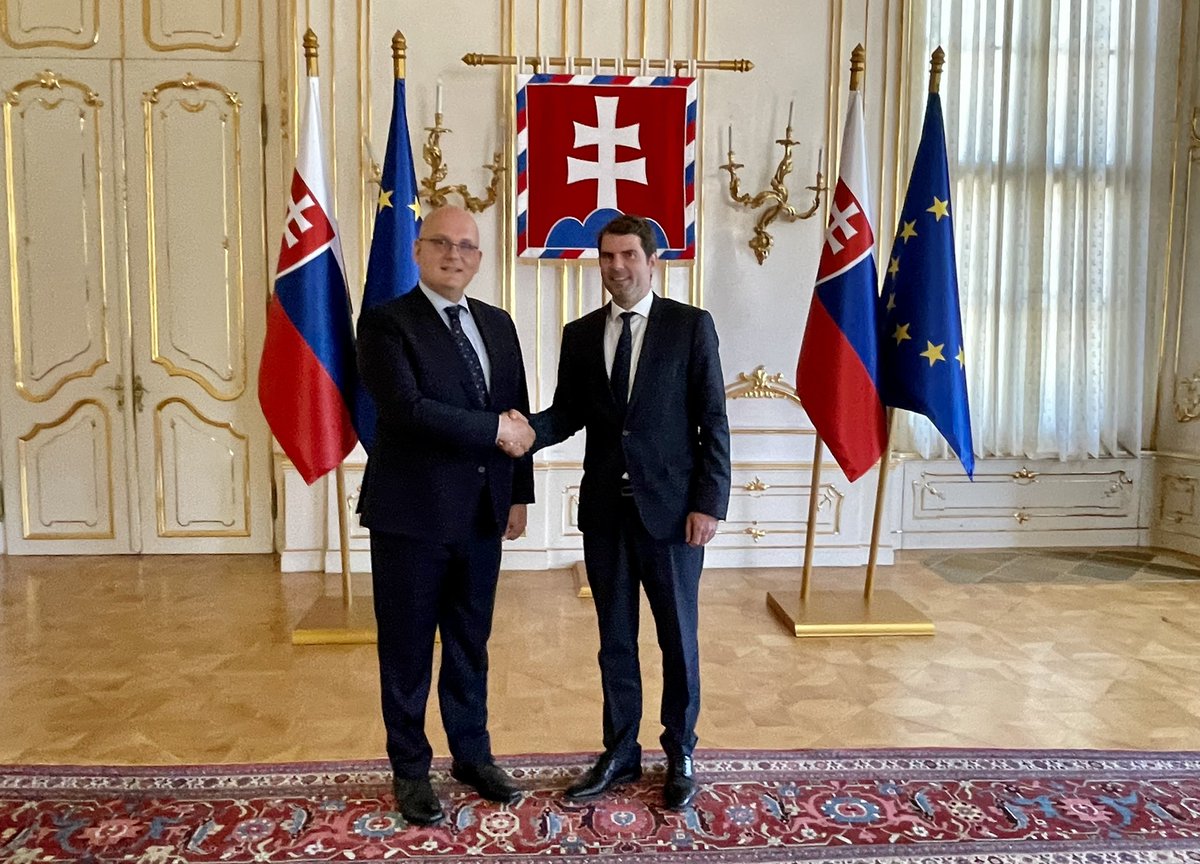 Julije Domac (@julijedomac) on Twitter photo Great exchange today with my 🇸🇰 colleague <a href="/noro_kurilla/">Norbert Kurilla</a> in Bratislava at the margin of @GLOBSEC2021 conference. Let’s boost green investments in the Central Europe and beyond! Great exchange today with my 🇸🇰 colleague <a href="/noro_kurilla/">Norbert Kurilla</a> in Bratislava at the margin of @GLOBSEC2021 conference. Let’s boost green investments in the Central Europe and beyond!
