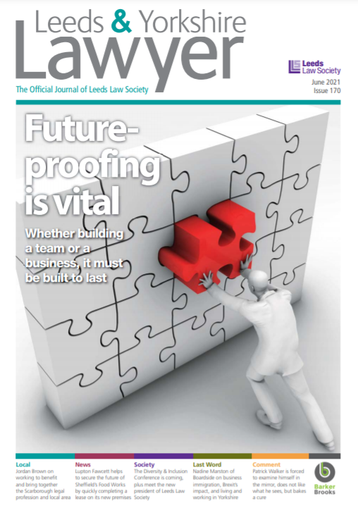 LeedsLawSociety's tweet photo. The Leeds &amp; Yorkshire Lawyer has been keeping the local legal community fully informed since 1991. As the official publication of the Leeds Law Society, we pack it full of relevant content. See the latest edition here//bit.ly/3gm7AU1 #Leeds #Law #legalupdates https://t.co/A5Sh25iEce