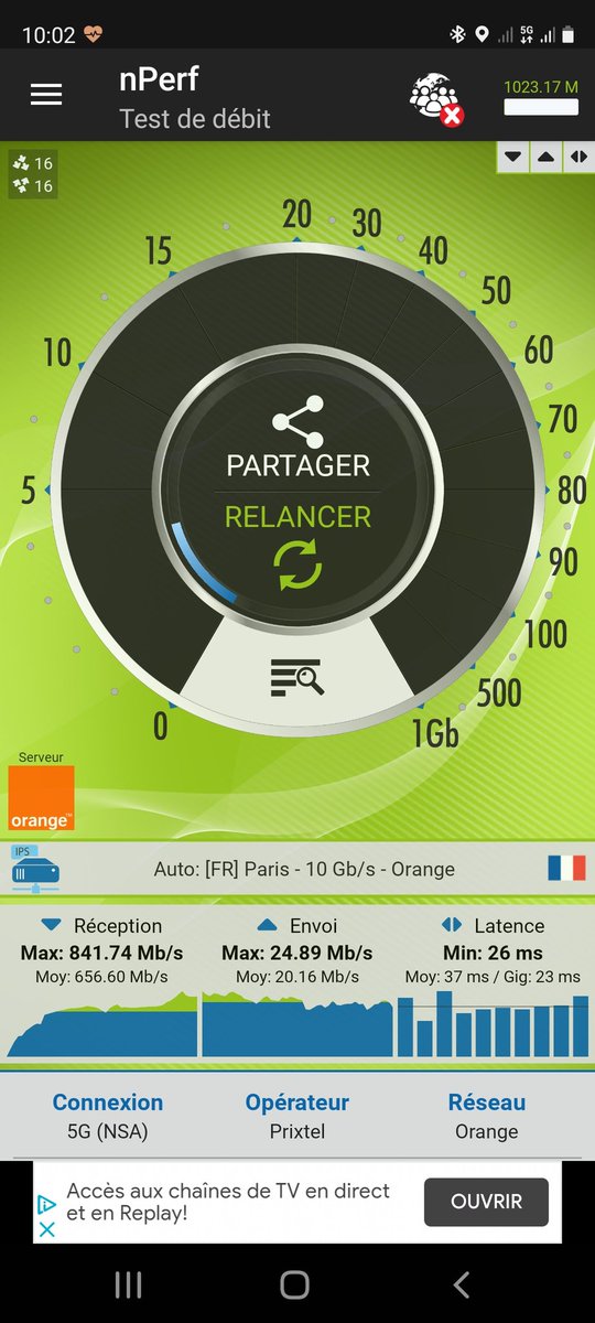 benjlin763's tweet photo. Pourquoi payer un abonnement 5G 80 balles alors qu'avec 12,99€ on a la 5G d'orange avec l'abonnement @prixtel 👍👍 https://t.co/aGUsXlm0Nm