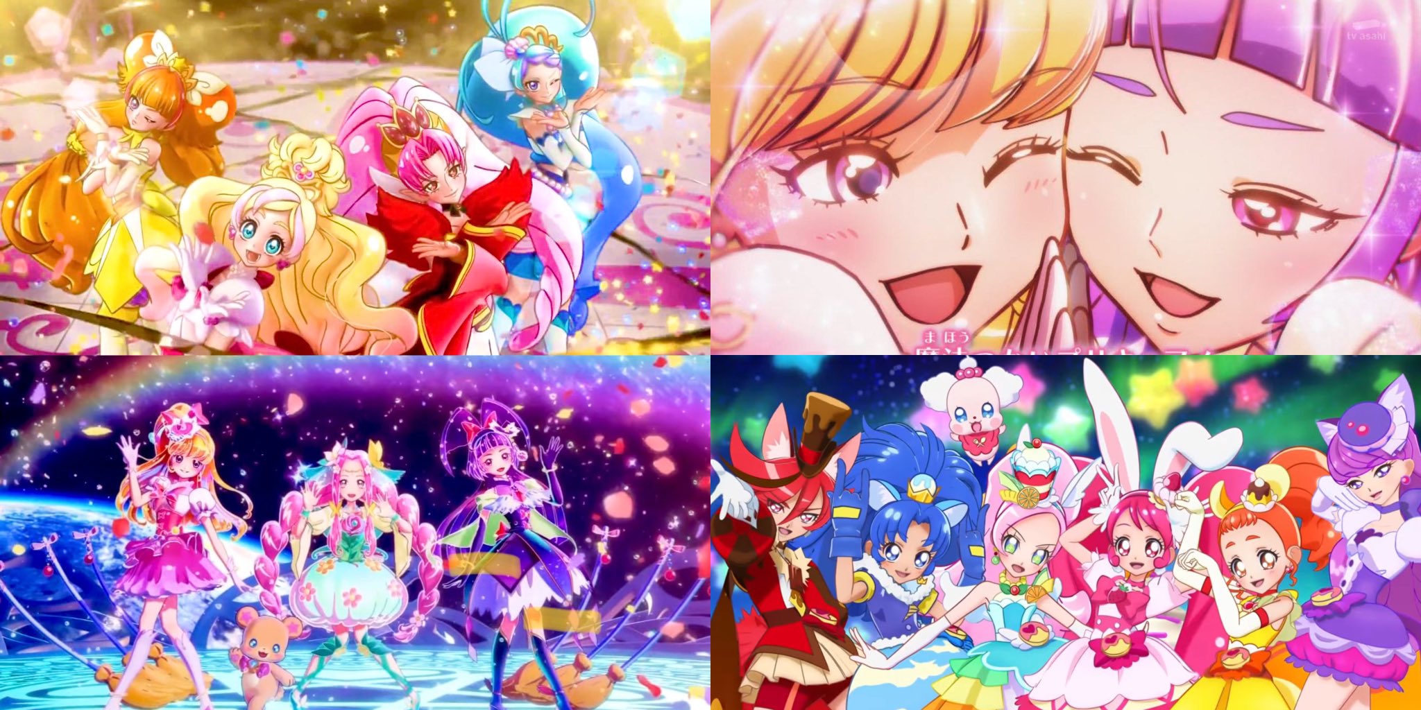 Cureニャンちゅう Precure フレッシュプリキュアからedダンスがcgになってから 今のトロピカル ジュ プリキュアまで振り返ってみる 同じ作品の画像も含む T Co Quo8emrahp Twitter