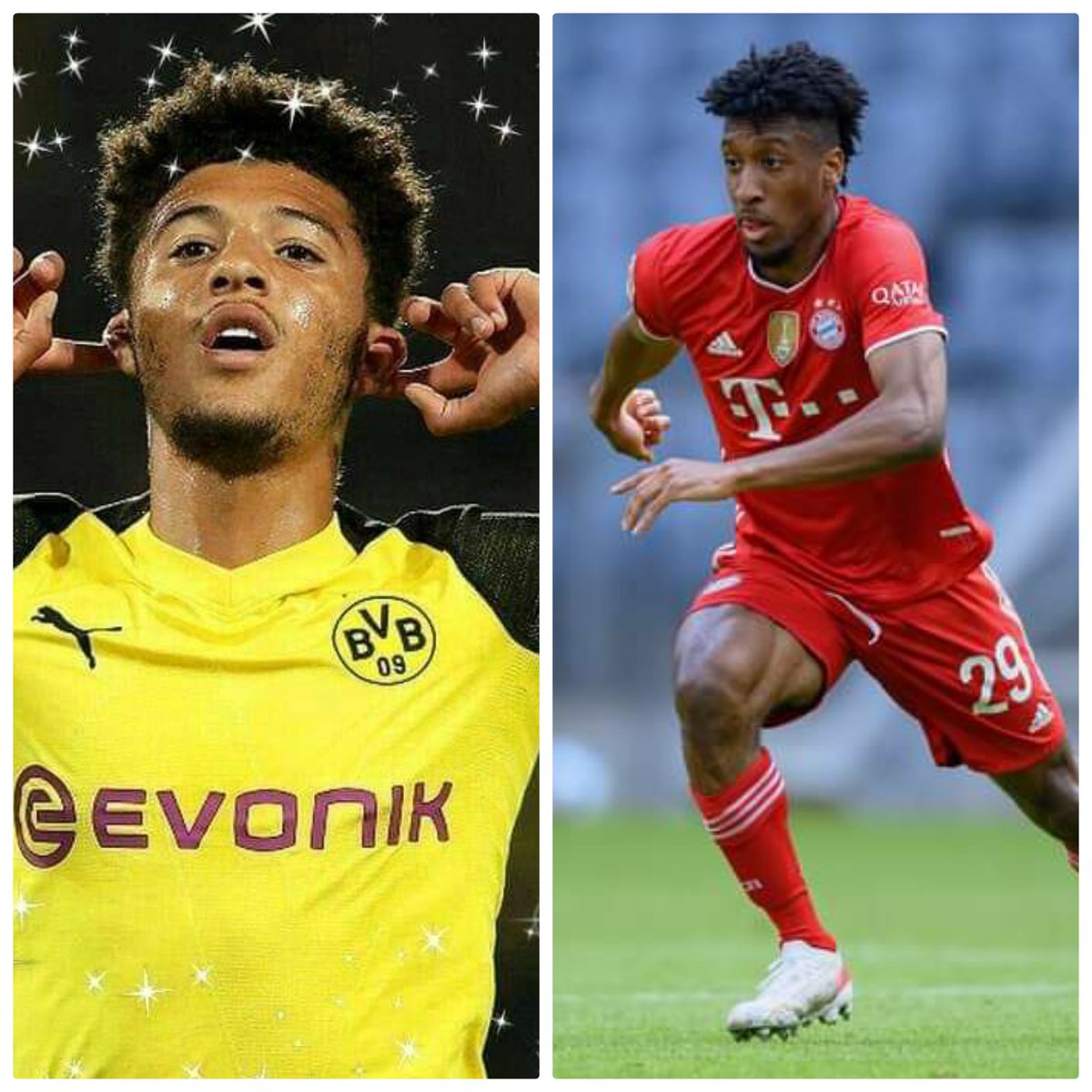 Festus72385147's tweet photo. If you were a good manager at Manchester United who will you pursue Sancho or Koman

For me its Koman all the way https://t.co/3nhi40cfoe