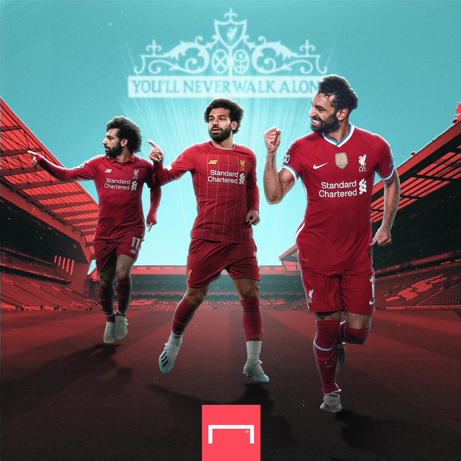 125 goals in 203 appearances for Liverpool Happy 29th birthday, Mohamed Salah! The Egyptian King   