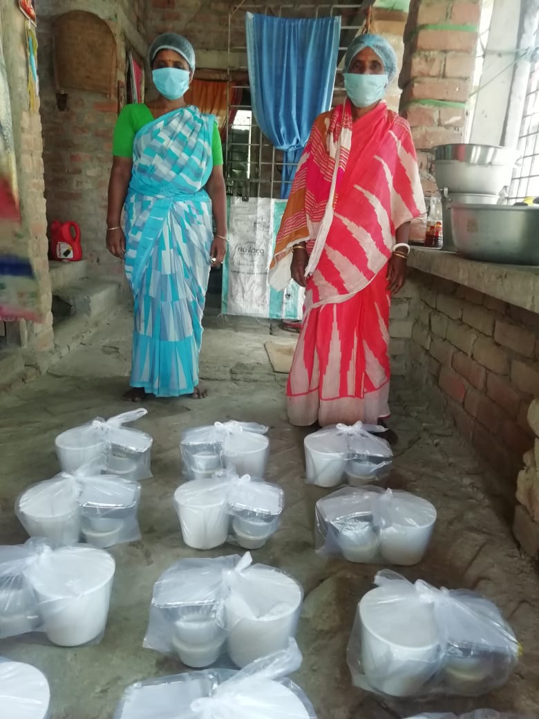 The rural people reported as COVID +ve believe us as a support system when served with cooked meals, dry ration, counselling and other link services. They are now confident to go for the test.