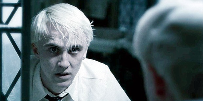 MuggleNet's tweet photo. Lauren Lopez and Tom Felton play very different sides of the same coin. So who played #DracoMalfoy better? - https://t.co/zKPGkuvRUW https://t.co/o0NwehalrU