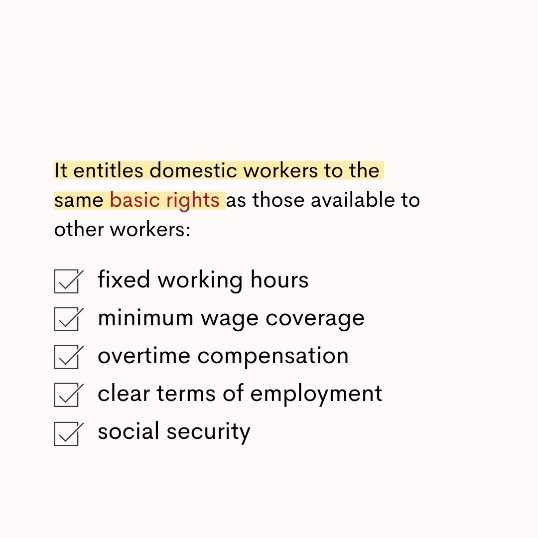 There is a constant gap between domestic workers and their inclusion in policy for their protection and welfare, since their work is not recognized as 'labour'.  #internationaldomesticworkersday #domesticworker #labourrights