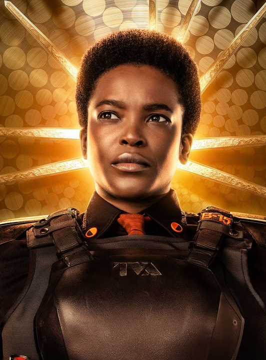 RealCanonPod's tweet image. One of the new additions for Loki, Wunmi Mosaku's "Hunter B-15" is a new character to the Marvel world made just for the show. You might recognize Wunmi most recently from HBO Max's Lovecraft Country.