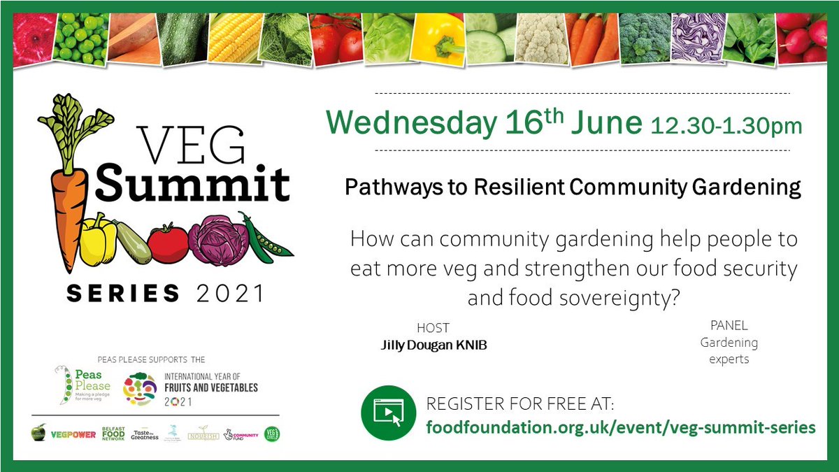 Excited to be chairing this tomorrow! So many good things happening & can't wait to hear the views & experience of @NIFarmGarden @TCV_NI @LArcheUK @GroundworkNI, Apex Housing, Kinghill & Tullyrannigan Com. Orchard @belfastfoodnet @PeasPleaseUK @Food_NI nigoodfood.com/events/pathway…