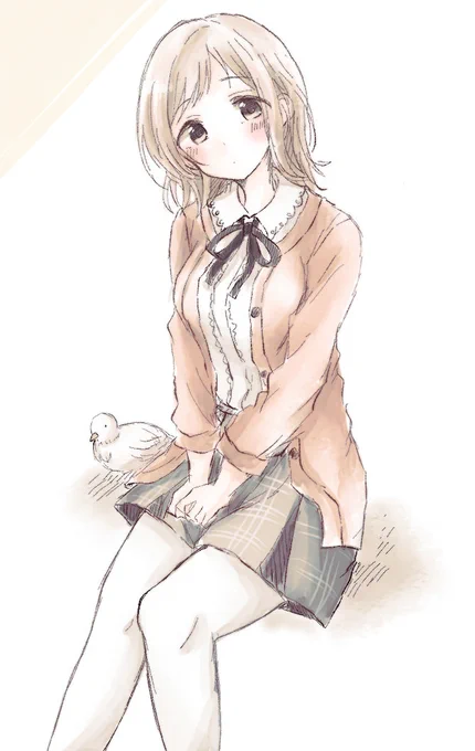 真乃ちゃ……白タイツ…………… 