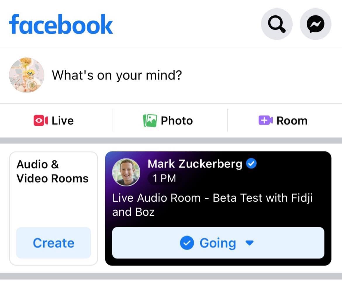 Matt Navarra Mark Zuckerberg Fidjissimo And Boztank Will Beta Test Facebook S New Audio Rooms Feature At 1pm Pt Today Link To Audio Room T Co Iwlmulycsa Link Doesn T Work For Me H T