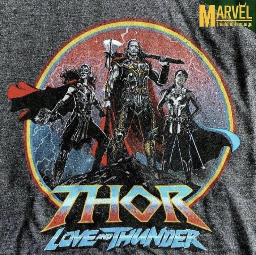 RT @_MARVEL4LIFE_: BREAKING: First look at Thor, Jane Foster, and Valkyrie in #ThorLoveAndThunder has been revealed! https://t.co/q0CGhkQcg9