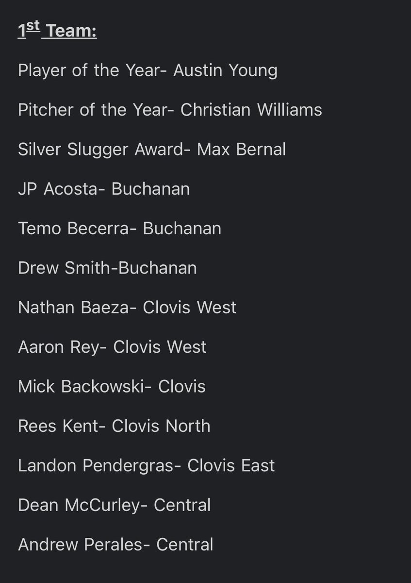 gabecamarillo_'s tweet photo. Here is the complete list of All-TRAC 1st and 2nd Team selections for baseball, including the league’s three individual awards. https://t.co/XxeauAmqse