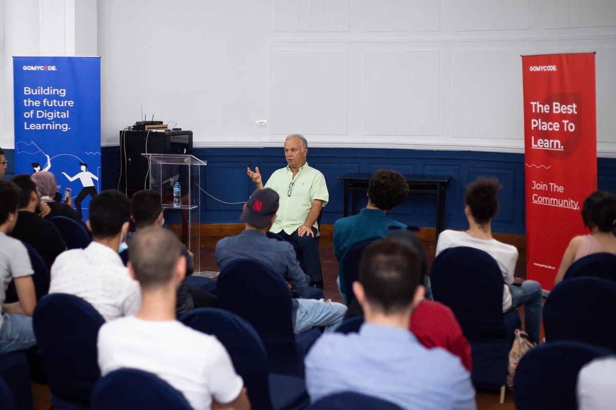 TheGrEEKCampus's tweet image. Everything You Need To Know About Funding Your First Tech Startup | Go My Code Session | 13 June 
Our chairman, Ahmed El Alfi, provided @GomycodeE students with practical advice and insights into raising funds as first-time founders.