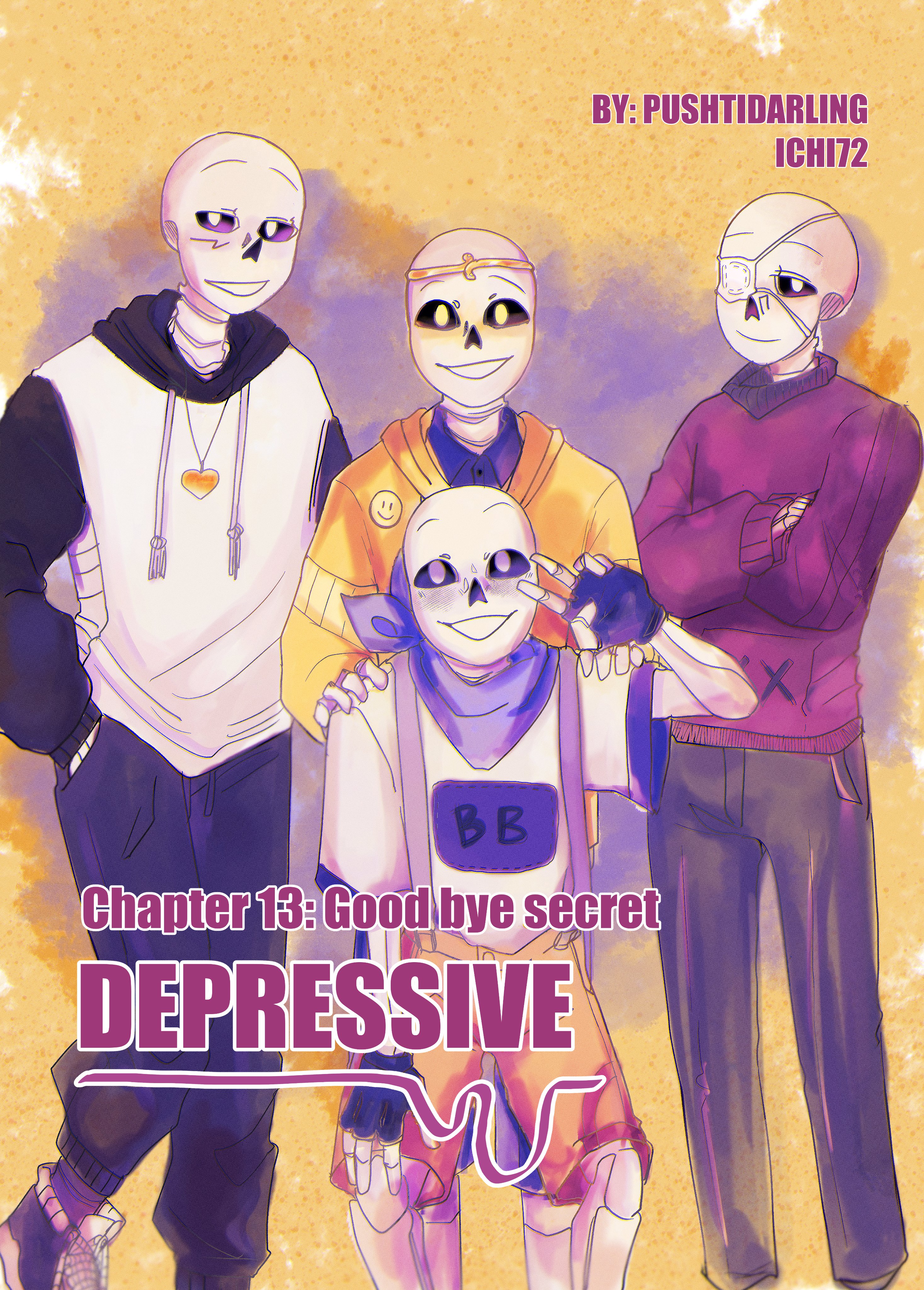 Maru (comms opens) on X: POSTER FOR YOU! Depressive!Afterdeath. Thank you  all for the support with comments and love! You guys are great. I also  remind you that chapter 13 is on