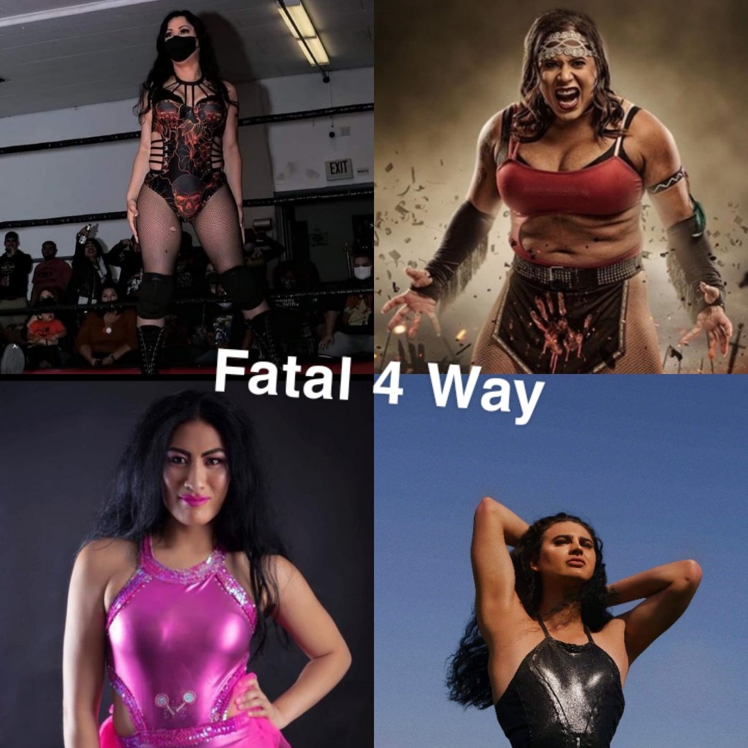VGAuthority_Pro's tweet photo. Ok hear this out!
This needs to happen!
4 of the most influential Transwomen in Pro wrestling going at it in a fatal 4 way match...
Who's yout money on!
@MarriahMoreno v @NylaRoseBeast v @CandidlyCandy_ v @TheAmberJo_Pro
@SweetChinwag @CATCHpw @BenRogerson_ @PrideProUK 
#LGBTQ https://t.co/NeX8YAArHT