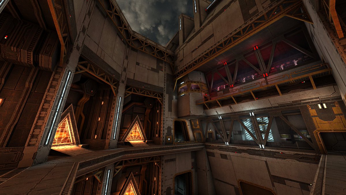 This is a screenshot from a new Quake 1 mod, ALKALINE. Textures and level by <a href="/makkon_art/">makkon.bsky.social</a>
You should see the rest of it: quaddicted.com/forum/viewtopi…
#gamedev #quake #leveldesign