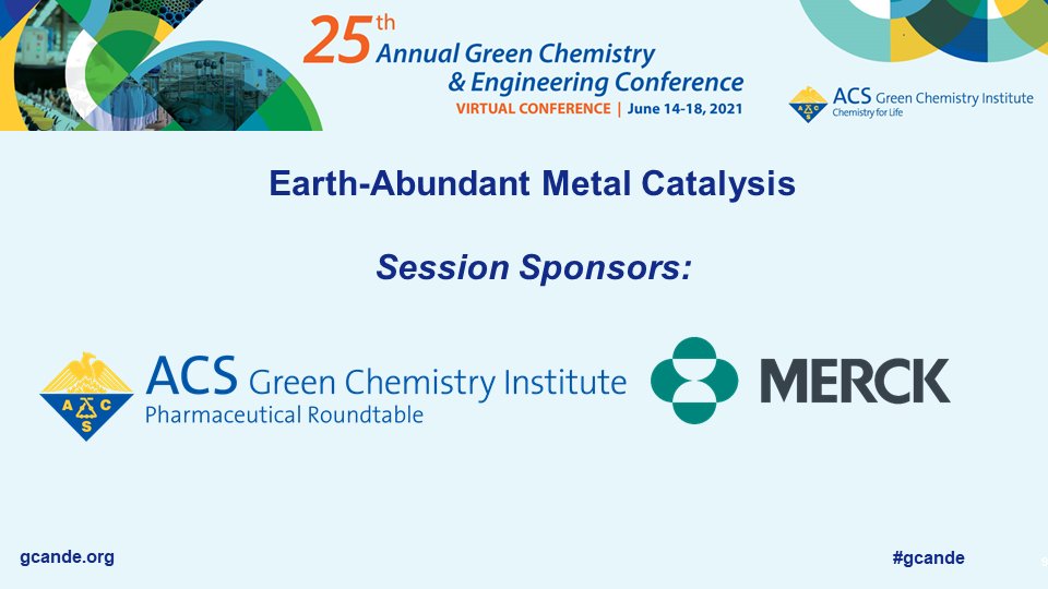 ACS Green Chemistry Institute on Twitter "The gcande Conference 1 p.m
