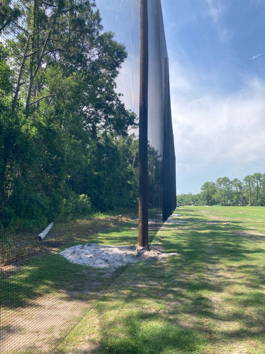 NettingPros's tweet photo. #NettingPros Designs, Fabricates & Installs Custom #Golf #Netting ποΈββοΈποΈββοΈποΈβ³ for #GolfCourse & #DrivingRange Applications.
Check out π this week's #GolfNetting #BarrierNetting Installation π₯π₯.
Contact us today for your next #GolfCourses β³ Project!!!
π§ info@nettingpros.com https://t.co/RnC5lr1GYC