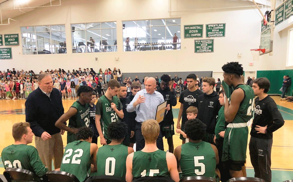 BrooksSchool's tweet photo. While we will miss him terribly, @BrooksSchool is proud to share that Dean of Faculty John McVeigh is moving on &amp; will become head of school at Holderness School next July: https://t.co/O6YrtIIEig.

Please join us in congratulating him! 💚 #brooksschoolpride @AthleticsBrooks https://t.co/mY4mKcyf4x