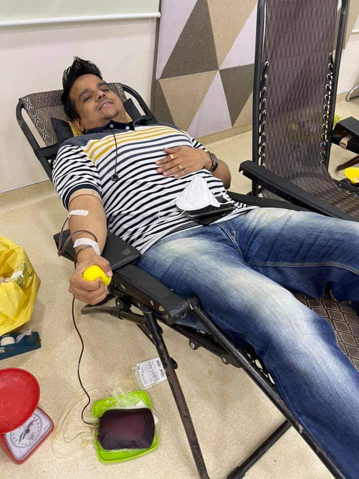 drtusharg's tweet photo. On World Blood Donor Day donated blood at @alexishospital.
#WorldBloodDonorDay #BloodDonation #AlexisHospital #PartnersInGoodHealth https://t.co/1H9WO8zPub