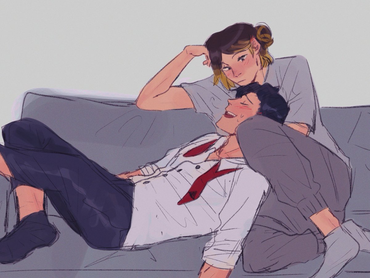 soapyak's tweet photo. a tough day at work 💦
#haikyuu #kuroken https://t.co/2SAU3DN0eZ