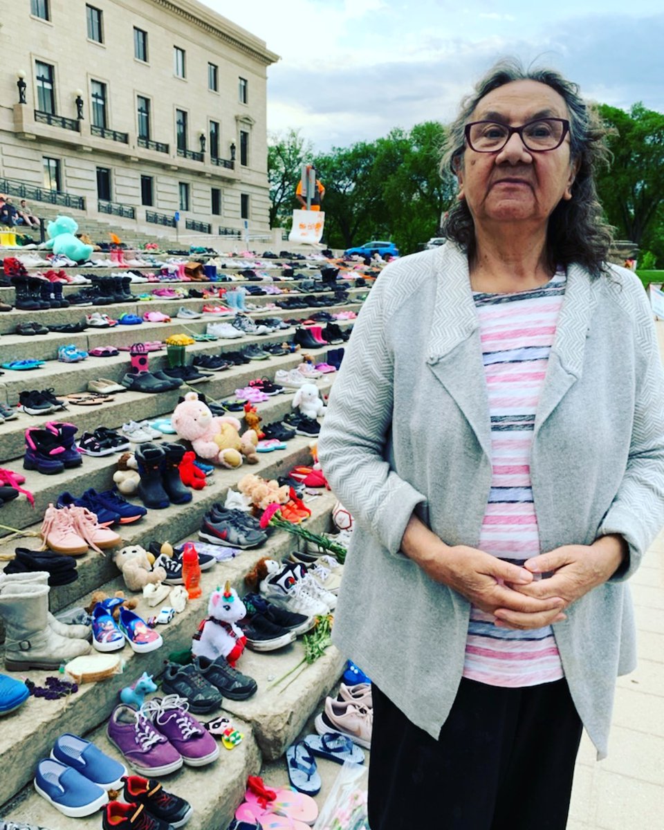 TheSheilaNorth's tweet photo. Honouring All Precious Elders on #ElderAbuseAwarenessDay 
They deserve respect/love  for everything they've done inc my mom Sadie Today I will be helping her file the complaint w CollegeofPhysicians on racist treatment she exp at a Wpg Hospital Let's all work to stop elder abuse https://t.co/BQ6lOjN1x1