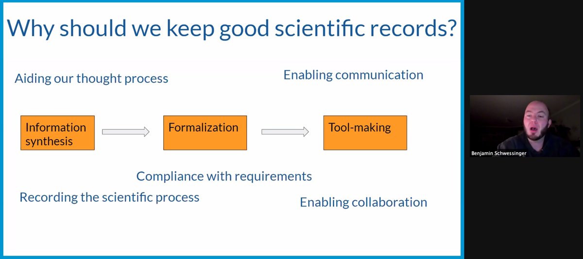 GanleyEmma's tweet image. @schwessinger on why we should keep good scientific records #openprotocols
