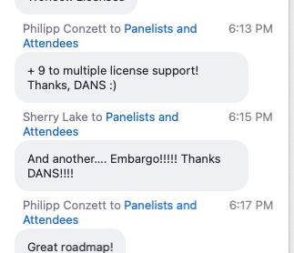 CeesHof@DANSKNAW (@ceesh_dans) on Twitter photo Some chat box snap shots at #dataverse2021 ... looking forward to also join our Dataverse team at
<a href="/DANS_knaw_nwo/">DANS | Bluesky: @dans-knaw-nwo.bsky.social</a> ... as a (new) Data Station(s) Manager... Some chat box snap shots at #dataverse2021 ... looking forward to also join our Dataverse team at
<a href="/DANS_knaw_nwo/">DANS | Bluesky: @dans-knaw-nwo.bsky.social</a> ... as a (new) Data Station(s) Manager...