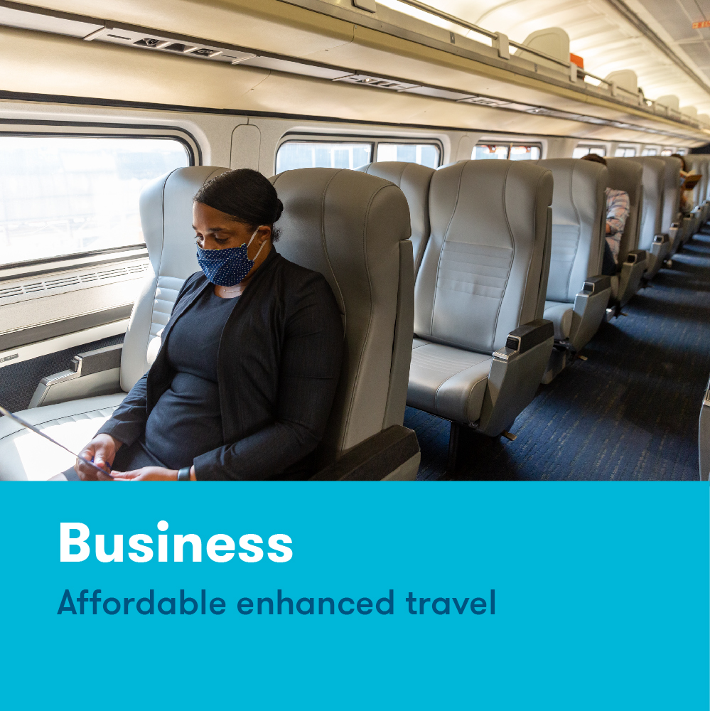 Amtrak's tweet image. Four amazing options, 1️⃣ incredible experience! Choosing an Amtrak fare is a big decision, and for today&apos;s #AmtrakHowTo, we&apos;re helping you choose the best travel option for your group. Swipe through and see which fare matches the experience you need: bit.ly/3gEbiXU