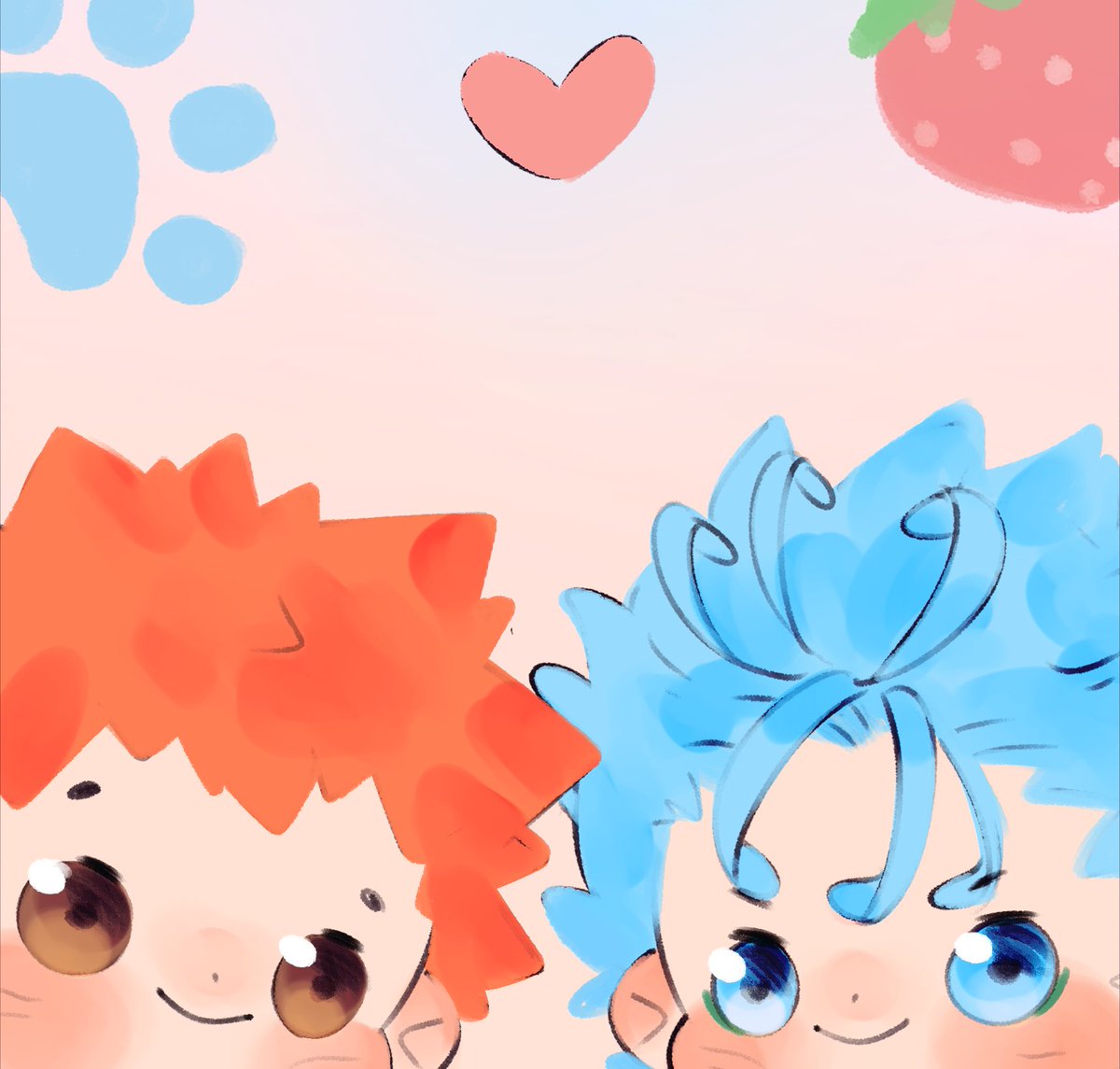 Happy grimmichi day!! I don’t draw these two as much as I used to, but you bet I’ll forever love them 💙🧡
#グリ一の日 #GrimmIchiDay #BLEACH

(wallpaper versions available in the thread!!)