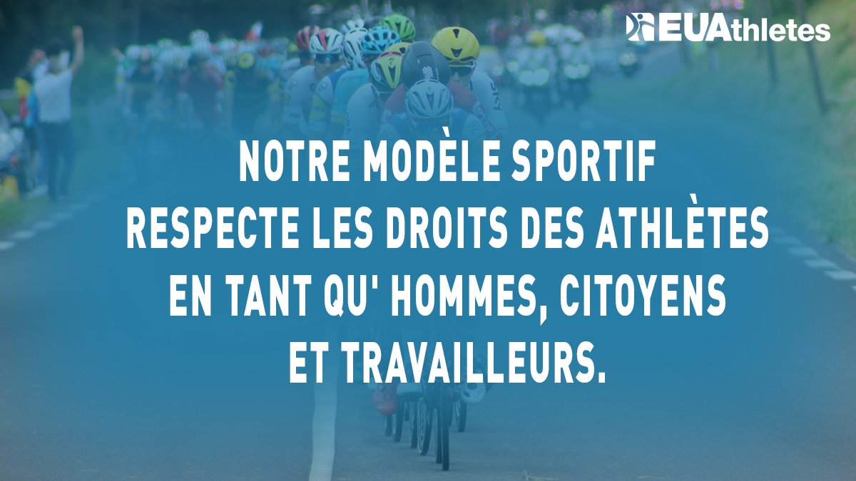 FNASS_'s tweet image. Le modèle sportif auquel nous croyons respecte les droits des athlètes en tant qu'hommes, citoyens et travailleurs. Il veille au respect du droit européen et de principes de bonne gouvernance. Plus d'infos👉euathletes.org/eu-athletes-re…  
@sport_coe @MarijaPBuric #europeansportscharter