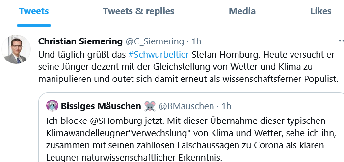 SHomburg's tweet image. Rotpunkten fehlt oft Lesekompetenz, daher fürs Protokoll:
1. Wetter und Klima sind verschieden.
2. Ich bezweifle nicht die Klimaerwärmung seit 1850.
3. Ich beweifle aber sehr, dass "Modellierer", die mit Prognosen über 1 Woche scheitern, Prognosen über Jahrzehnte hinbekommen.